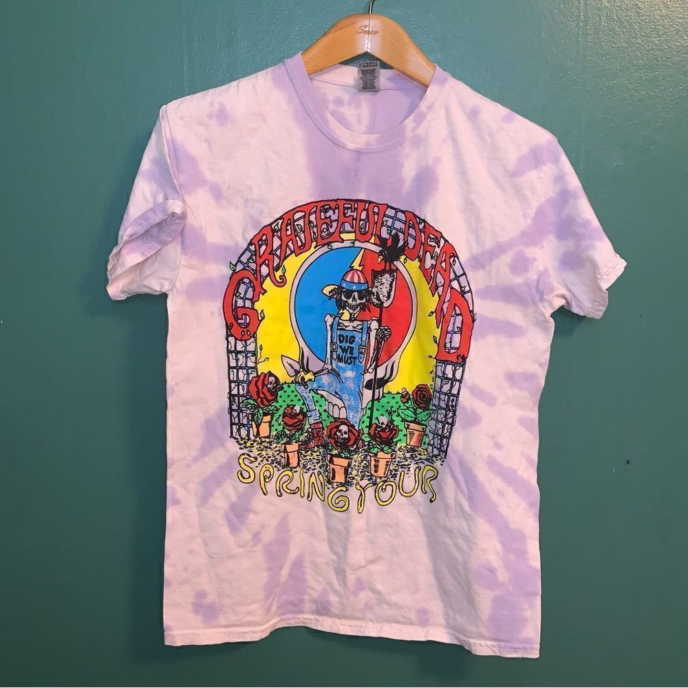 Grateful Dead Tie dye Spring Tour Tshirt Medium